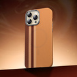 Pouzdro pro iPhone 14 Pro, Carbon Fiber MagSafe, žluté