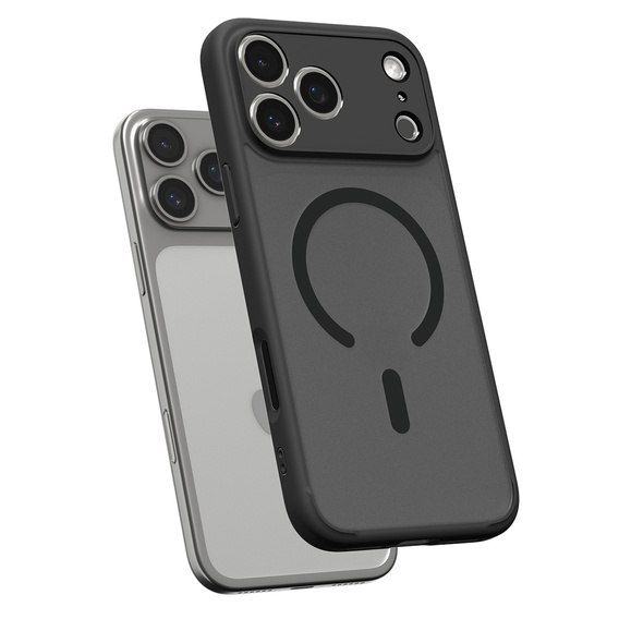 Spigen Ultra Hybrid MagSafe pouzdro pro iPhone 17 Pro Max, Frost Black