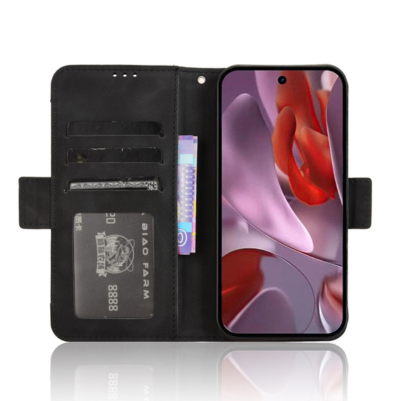 Klopové pouzdro pro Google Pixel 9A, Card Slot, černé