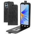 Klopové pouzdro pro Oppo A17, Flip, černé