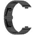 Ocelový náramek pro Huawei Watch Fit 4 / 4 Pro / 3, černý