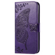 Klopové pouzdro pro Realme 10 4G, Butterfly, fialové