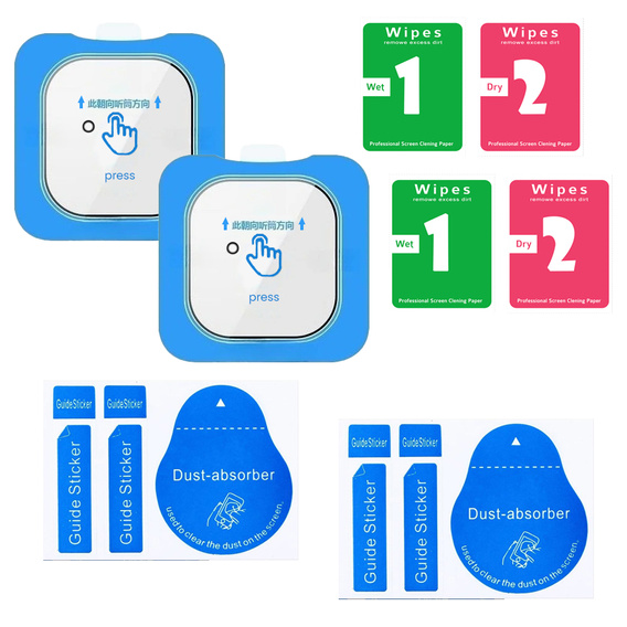 2x tvrzené sklo ERBORD pro fotoaparát Oppo Find X9 Pro