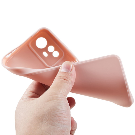 Pouzdro pro Xiaomi Redmi Note 12S, Silicone Lite, růžové
