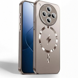 Pouzdro pro Oppo Find X8 Pro, MagSafe, stříbrné,
