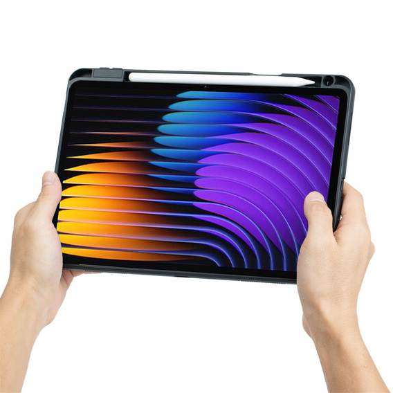 Pouzdro s klávesnicí pro Xiaomi Pad 7 / 7 Pro, klávesnice Touchpad, černé
