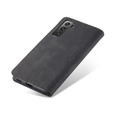 Pouzdro CASEME pro Samsung Galaxy S21 FE, Leather Wallet Case, černé
