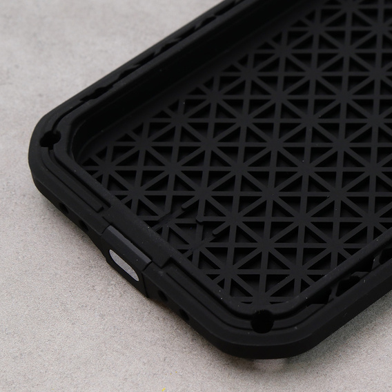 Pouzdro Love Mei pro iPhone 12, armored with glass, žluté