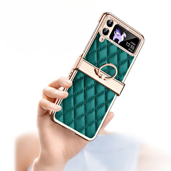 Pouzdro pro Samsung Galaxy Z Flip 4 5G, Rhombus Grid