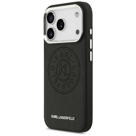 Pouzdro Karl Lagerfeld Point & Metal Logo MagSafe pro iPhone 17 Pro Max