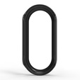Pouzdro 2v1 + tvrzené sklo pro Xiaomi Smart Band 10 / 9 / 8, černé