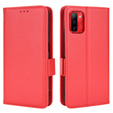 Klopové pouzdro pro Ulefone Note 12P, Wallet Litchi Magnet, červené