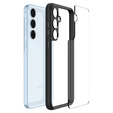 Pouzdro Spigen pro Samsung Galaxy A55 5G, Ultra Hybrid, černé + 9H tvrzené sklo