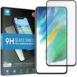 Tvrzené sklo Mocolo Full Glue pro Samsung Galaxy S21 FE, černý rám