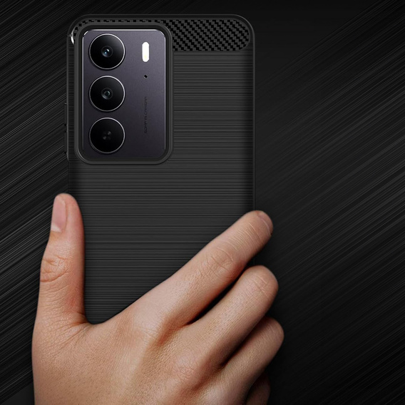 Pouzdro pro Realme C71, Carbon, černé