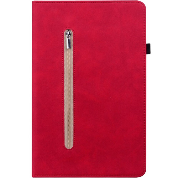 Pouzdro pro Lenovo Tab M9, Wallet Pen Slot, červené