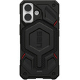 Pouzdro Urban Armor Gear pro iPhone 15 Plus, Monarch Pro Kevlar MagSafe, černé