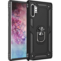 Pancéřové pouzdro pro Samsung Galaxy Note 10+ Plus, Nox Case Ring, černé