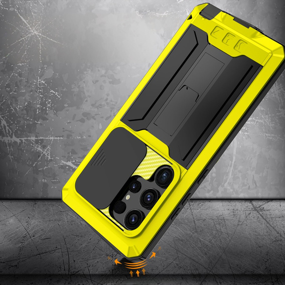 Pancéřové pouzdro pro Samsung Galaxy S25 Ultra, R-JUST, žluté