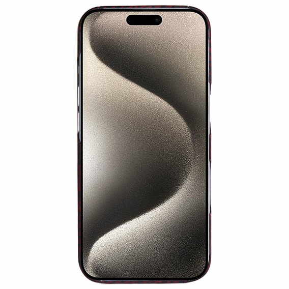 Pouzdro pro iPhone 16 Pro Max, Aramid Fiber MagSafe, červené