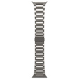 Náramek pro Apple Watch 1/2/3/4/5/6/7/8/9/SE/ULTRA/ULTRA 2 42/44/45/49MM, titanový