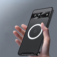 Ochranné pouzdro na fotoaparát pro Google Pixel 8, CamShield MagSafe, transparentní / černé