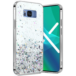 Pouzdro pro Samsung Galaxy S8+ Plus, Glittery, průhledné