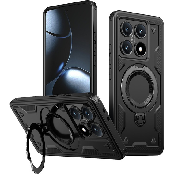 Pouzdro pro Xiaomi 14T, Military MagSafe, černé