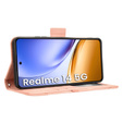 Klopové pouzdro pro Realme 14 5G / Realme 14T 5G, Card Slot, růžové