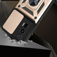 Pouzdro pro Xiaomi Poco F5 Pro, CamShield Slide, zlaté