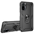 Pancéřové pouzdro pro Xiaomi Redmi Note 10/10S, Nox Case Ring, černé