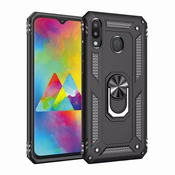 Pancéřové pouzdro pro Motorola One Action, Nox Case Ring, černé