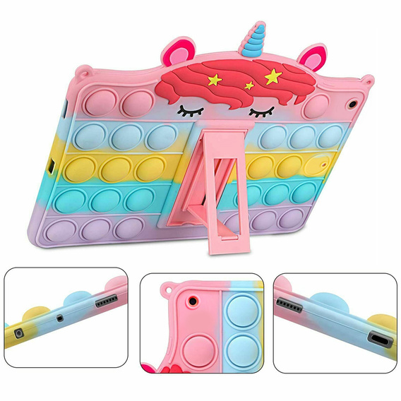 Dětské pouzdro pro iPad 9.7" 2018/2017 (6/5 gen.), Bubble, vícebarevné