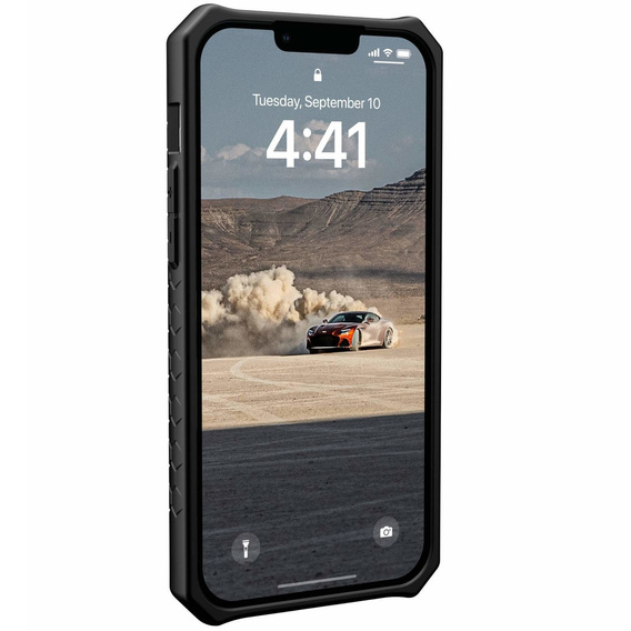 Pouzdro Urban Armor Gear pro iPhone 14 Plus, Monarch, Kevlar černé