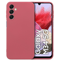 Pouzdro pro Samsung Galaxy M34 5G, Silicone Lite, červené