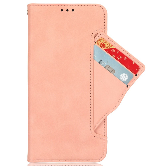 Klopové pouzdro pro TCL 40 NxtPaper, Card Slot, růžové