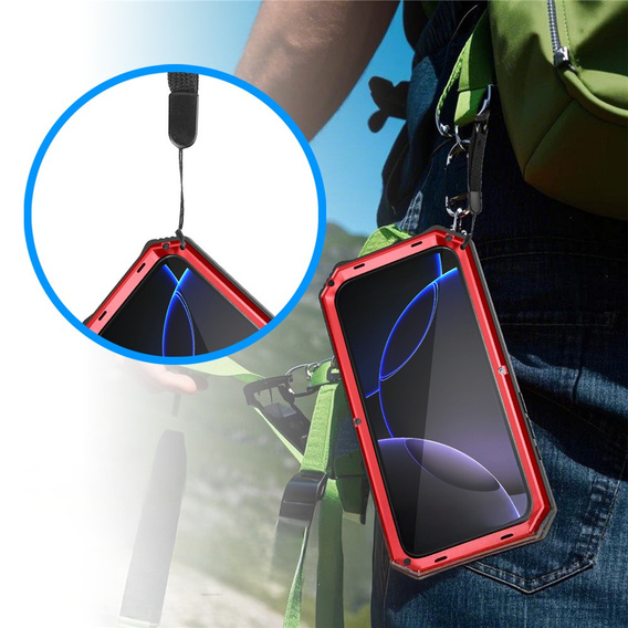 Pouzdro s podstavcem R-JUST pro iPhone 17 Pro