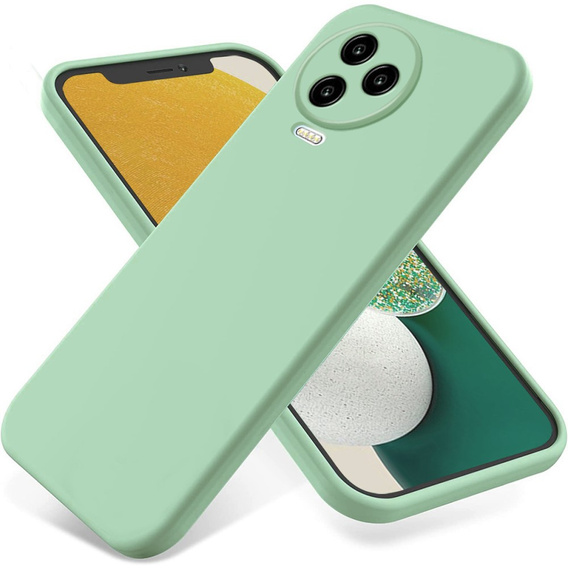 Pouzdro pro Infinix Note 12 Pro 4G / Note 12 2023, Silicone Lite, zelené