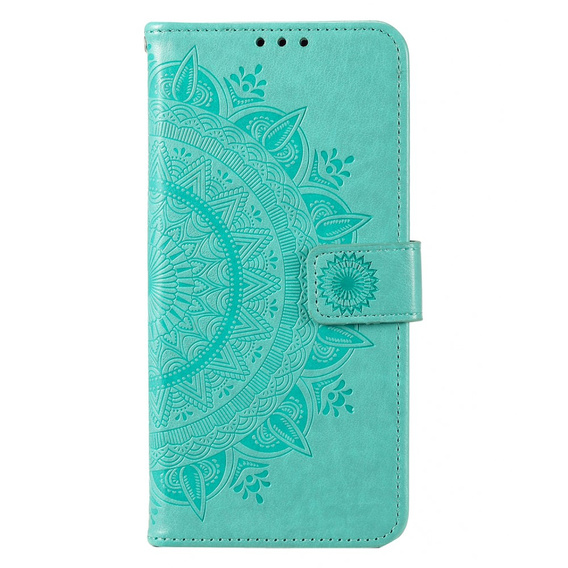 Klopové pouzdro pro Motorola Moto G73 5G, Mandala Flower, zelené