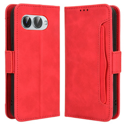 Klopové pouzdro pro T Phone 3 5G, Card Slot, červené
