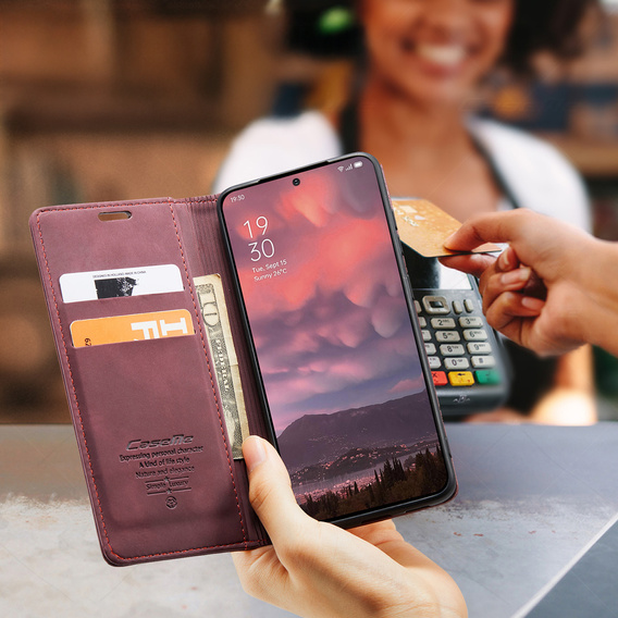 CASEME pouzdro s klopou typu peněženka pro OnePlus 15