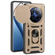 Pouzdro pro Realme 12 Pro 5G / 12 Pro+ 5G, CamShield Slide, zlaté