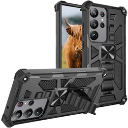 Pouzdro pro Samsung Galaxy S23 Ultra, Armor Kickstand, černé