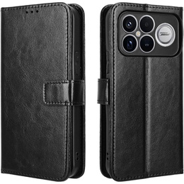 Pouzdro s klopou Crazy Horse Wallet pro Xiaomi Poco F8 Ultra