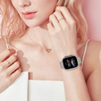 Ocelový náramek pro Apple Watch 1/2/3/4/5/6/7/8/SE/ULTRA 42/44/45/49 MM - béžový