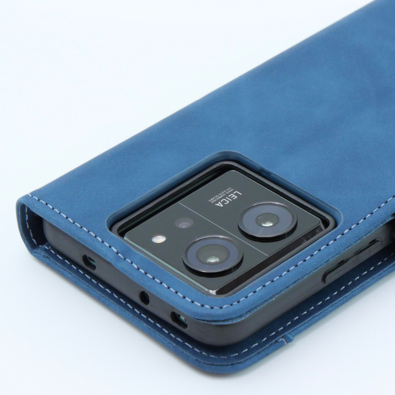 Klopové pouzdro pro Xiaomi 13T / 13T Pro, Card Slot, modré