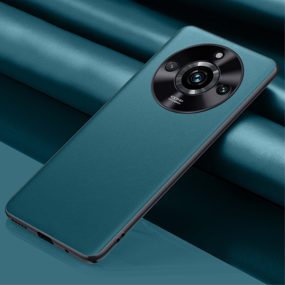 Kožené pouzdro pro Realme 11 Pro 5G / Pro+ 5G, leather hybrid, zelené