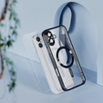 Pouzdro pro iPhone 16, Electro MagSafe, černé + sklo na displej