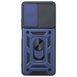 Pouzdro pro Motorola Moto E14, CamShield Slide, modré
