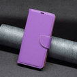 Klopové pouzdro pro Samsung Galaxy A54 5G, Wallet Litchi Magnet, fialové